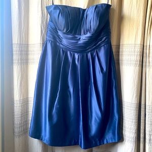 Bill Levkoff Size 20 Short Strapless Formal Cocktail Dress